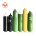 Hospital grade seamless oxygen gas cylinder ISO 9809 standard gas tank with regulators for India